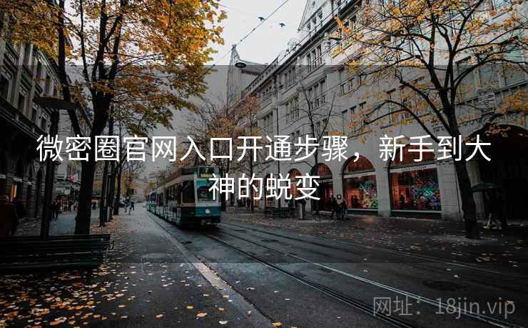微密圈官网入口开通步骤，新手到大神的蜕变